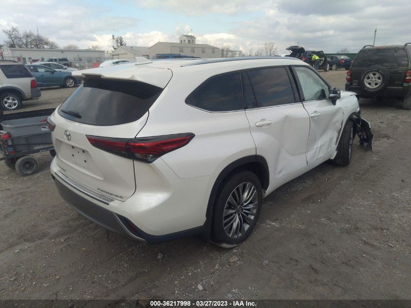 2021 TOYOTA HIGHLANDER PLATINUM - 5TDFZRBH9MS108644