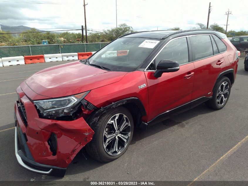 2021 TOYOTA RAV4 PRIME XSE JTMFB3FV8MD062494