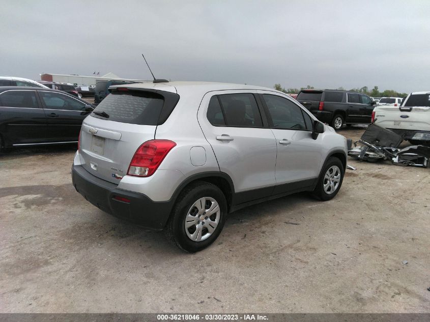 2016 CHEVROLET TRAX LS - 3GNCJKSB8GL274331