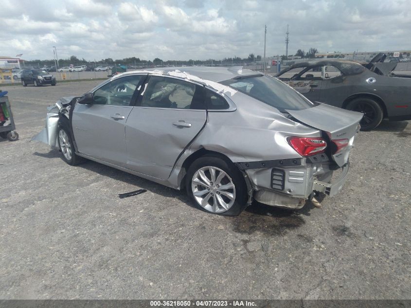 2019 CHEVROLET MALIBU LT - 1G1ZD5ST4KF165655