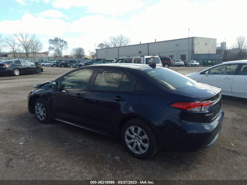 2022 TOYOTA COROLLA LE - JTDEPMAEXNJ194900