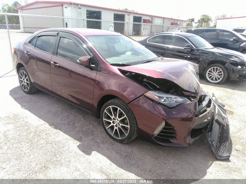 2017 TOYOTA COROLLA L/LE/XLE/SE - 5YFBURHEXHP599136