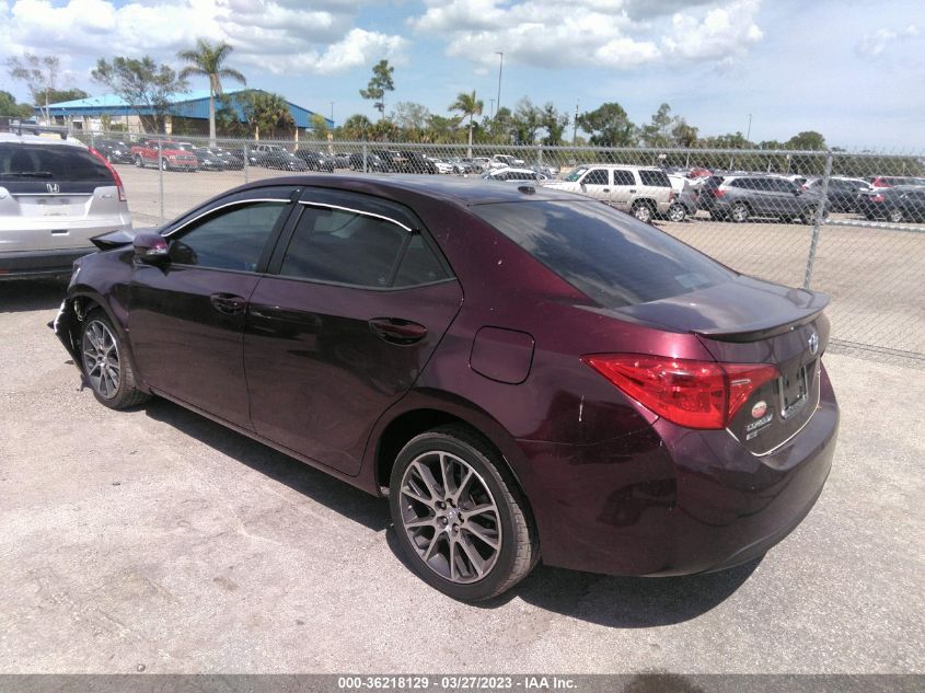 2017 TOYOTA COROLLA L/LE/XLE/SE - 5YFBURHEXHP599136