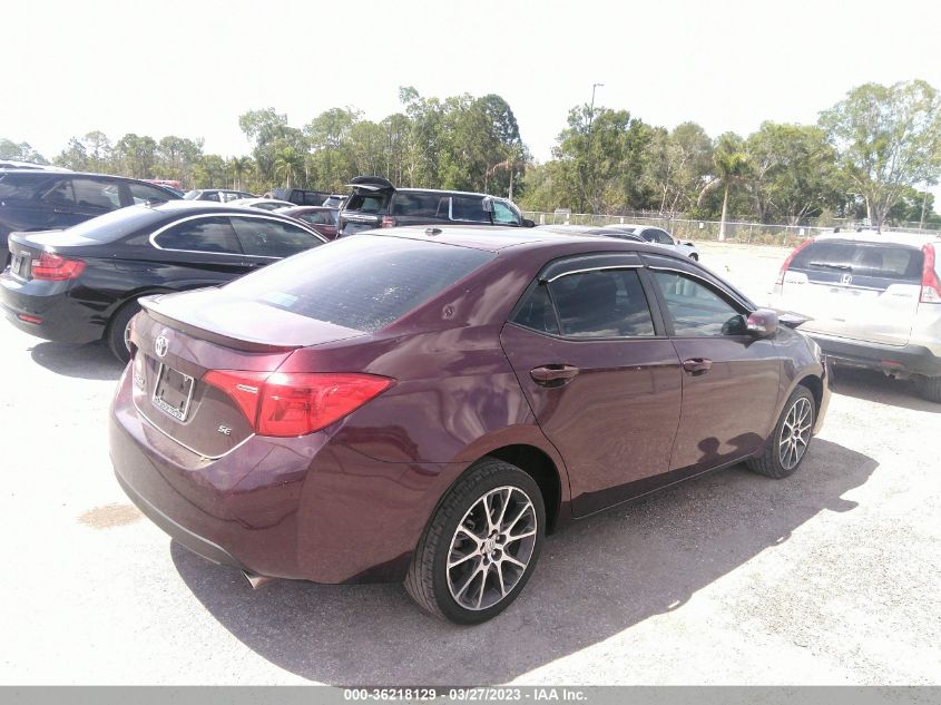 2017 TOYOTA COROLLA L/LE/XLE/SE - 5YFBURHEXHP599136