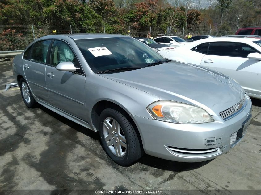 2013 CHEVROLET IMPALA LT - 2G1WG5E31D1247925