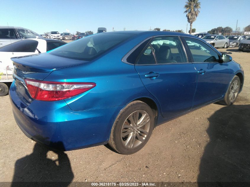 2017 TOYOTA CAMRY XLE/SE/LE/XSE - 4T1BF1FK7HU651521