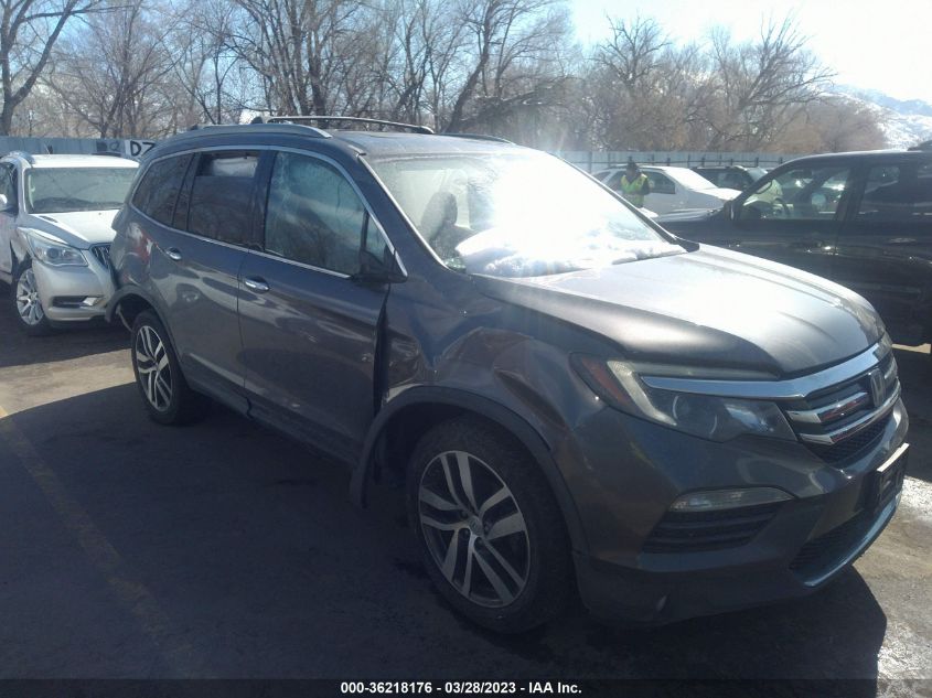 2016 HONDA PILOT ELITE - 5FNYF6H0XGB027470