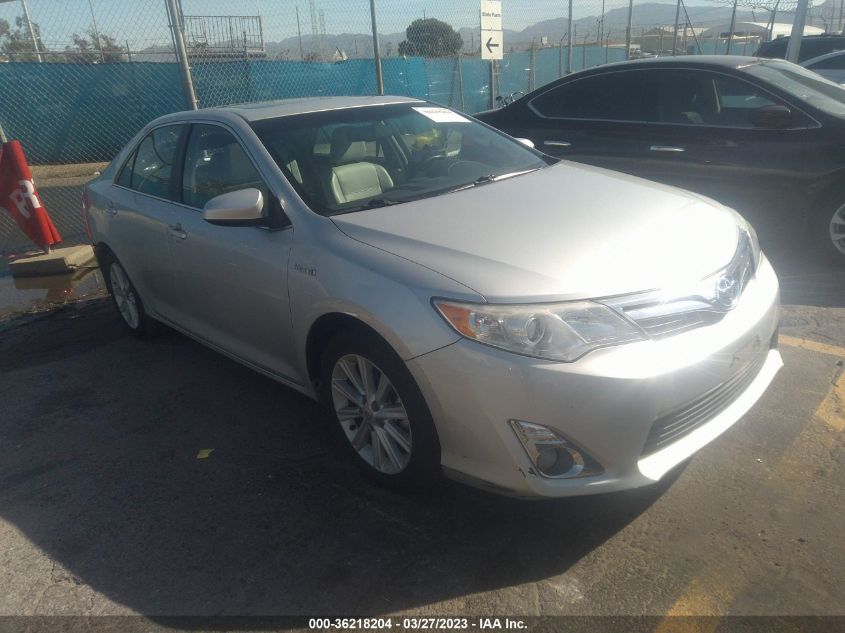 2013 TOYOTA CAMRY HYBRID LE/XLE - 4T1BD1FK5DU091787