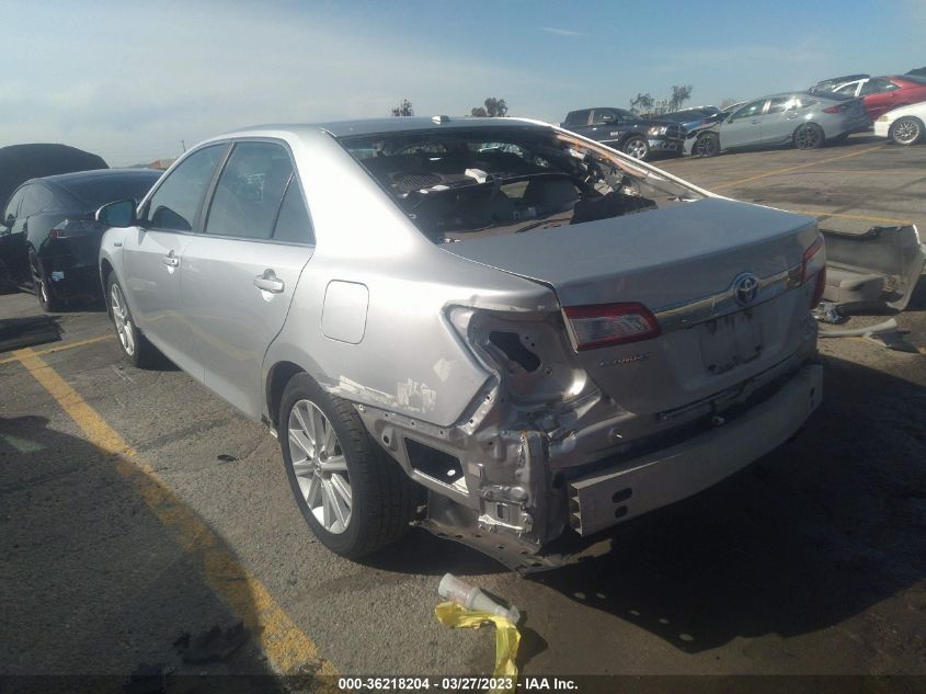 2013 TOYOTA CAMRY HYBRID LE/XLE - 4T1BD1FK5DU091787