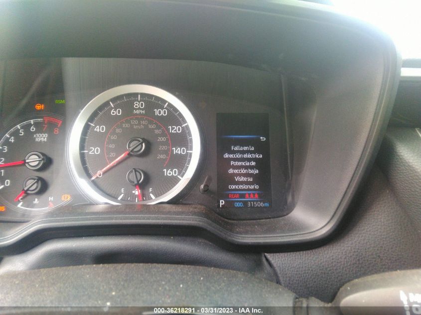 2022 TOYOTA COROLLA SE/SE NIGHTSHADE/APEX SE - 5YFP4MCE7NP113944