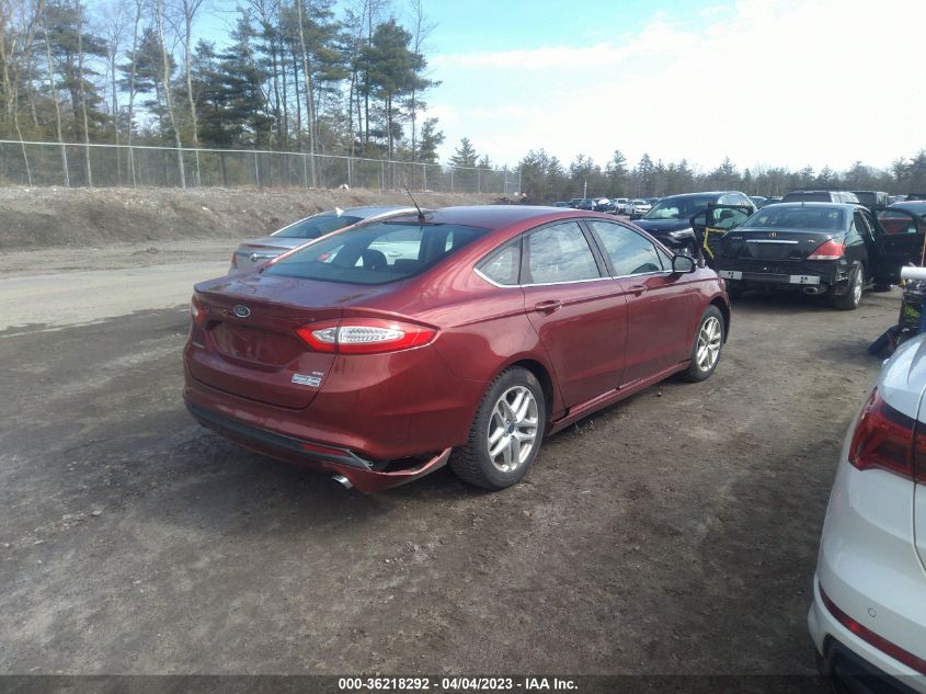 2014 FORD FUSION SE - 3FA6P0H71ER281584