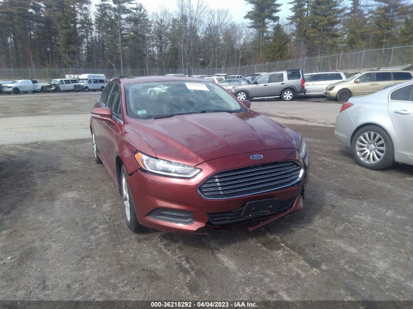 2014 FORD FUSION SE - 3FA6P0H71ER281584