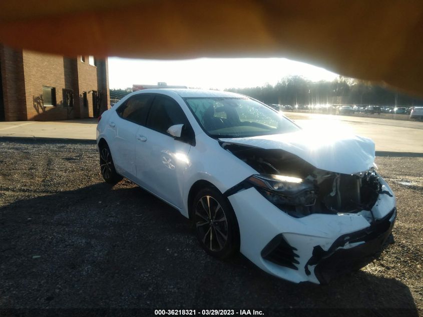 2019 TOYOTA COROLLA L/LE/SE/XLE/XSE - 5YFBURHE0KP878201