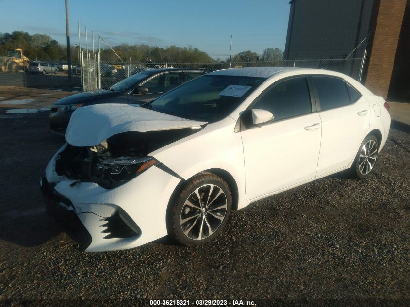 2019 TOYOTA COROLLA L/LE/SE/XLE/XSE - 5YFBURHE0KP878201