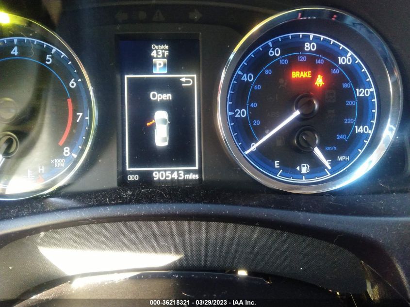 2019 TOYOTA COROLLA L/LE/SE/XLE/XSE - 5YFBURHE0KP878201