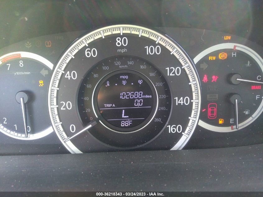 2015 HONDA ACCORD SEDAN EX-L - 1HGCR2F84FA052442