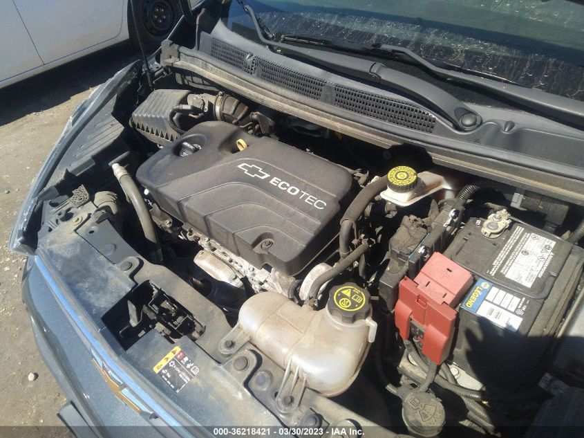 2017 CHEVROLET SPARK LT - KL8CD6SA1HC737463