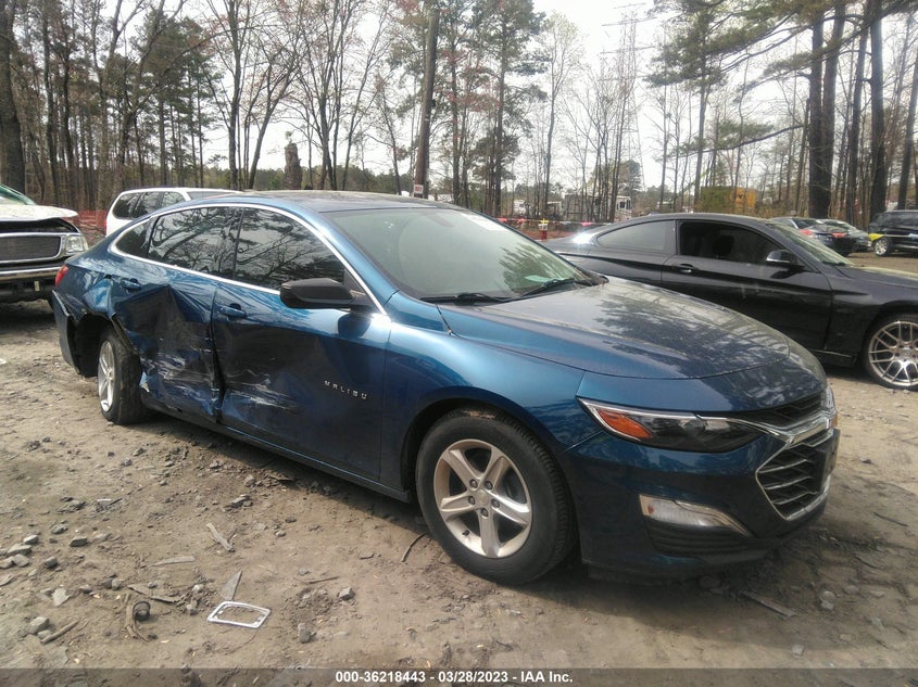 VIN 1G1ZC5ST0KF170984 2019 CHEVROLET MALIBU LS