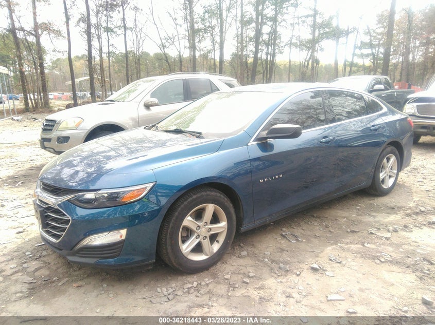 VIN 1G1ZC5ST0KF170984 2019 CHEVROLET MALIBU LS