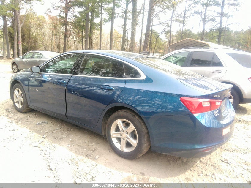 VIN 1G1ZC5ST0KF170984 2019 CHEVROLET MALIBU LS
