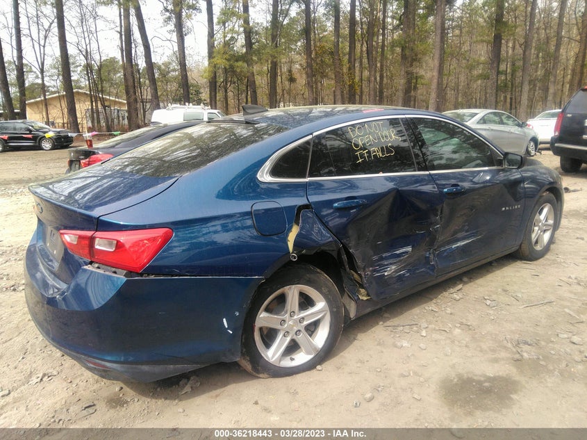 VIN 1G1ZC5ST0KF170984 2019 CHEVROLET MALIBU LS