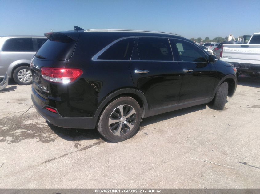 2016 KIA SORENTO EX - 5XYPH4A15GG022926