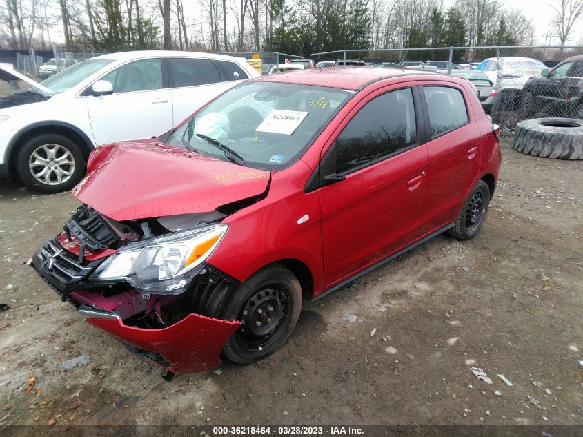 2022 MITSUBISHI MIRAGE ES/LE - ML32AUHJ6NH008240