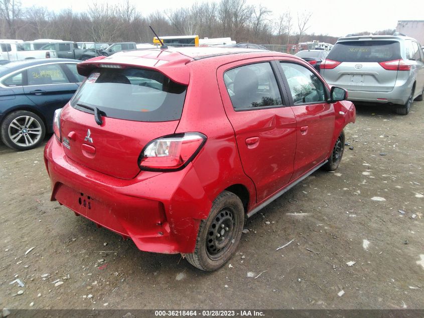 2022 MITSUBISHI MIRAGE ES/LE - ML32AUHJ6NH008240
