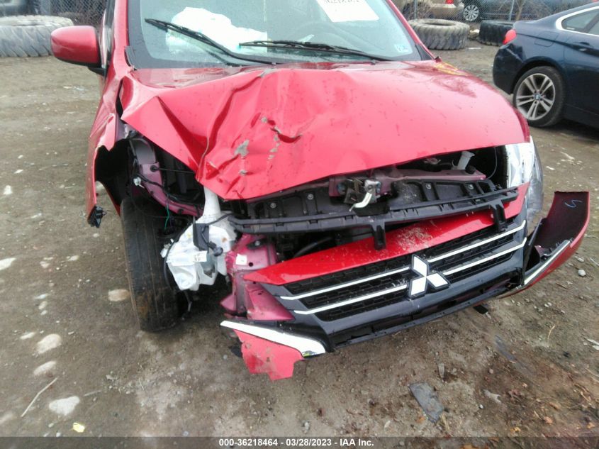 2022 MITSUBISHI MIRAGE ES/LE - ML32AUHJ6NH008240