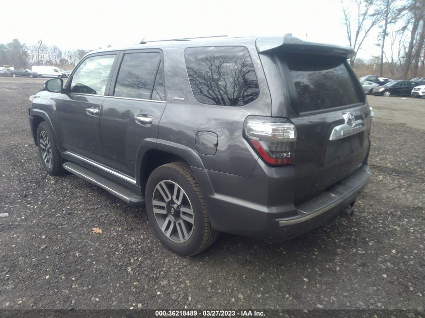 2016 TOYOTA 4RUNNER LIMITED/TRAIL/SR5 - JTEBU5JR7G5299583
