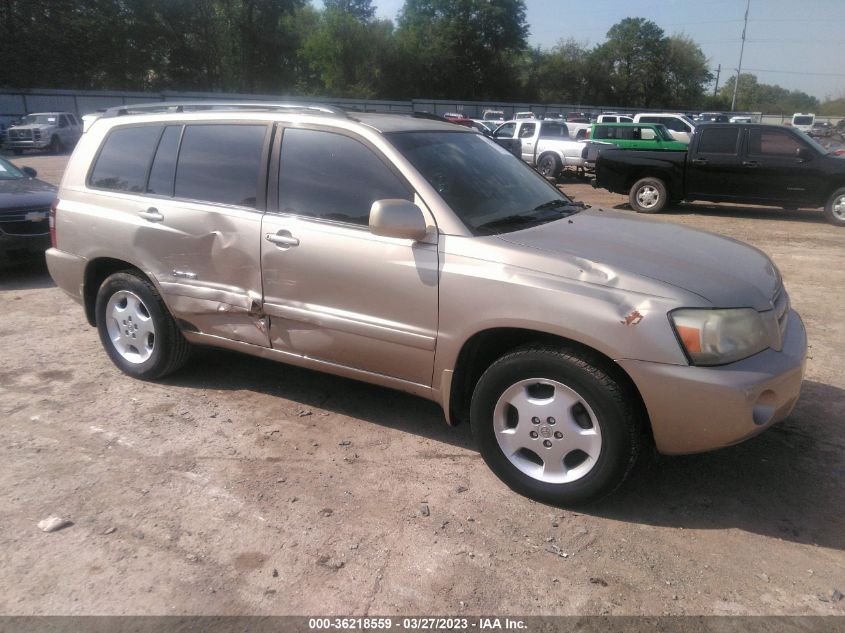 Jtedp21a060124662 toyota highlander 2006 3 3 