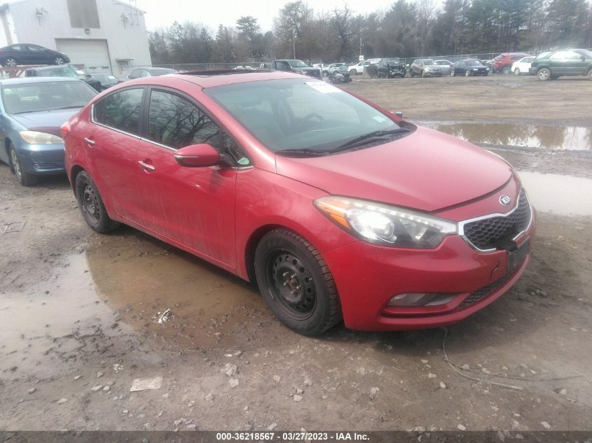 2015 KIA FORTE EX - KNAFZ4A83F5263684