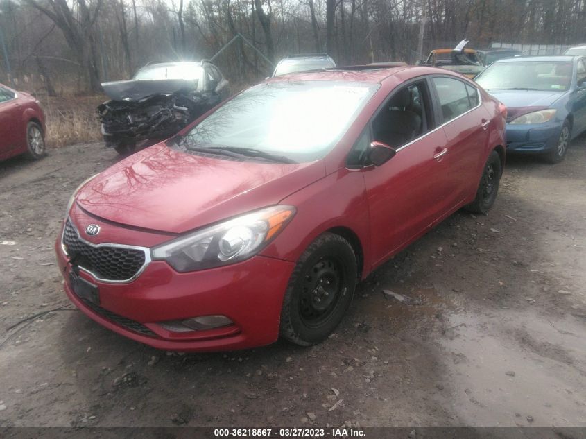 2015 KIA FORTE EX - KNAFZ4A83F5263684