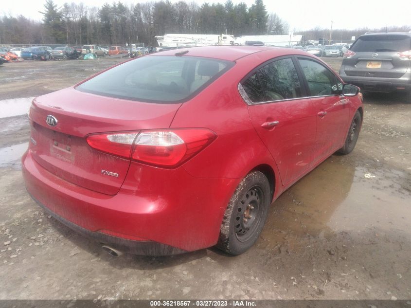 2015 KIA FORTE EX - KNAFZ4A83F5263684