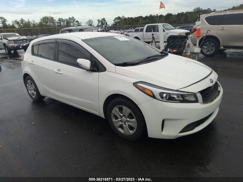 KNAFK5A80H5702062 KIA FORTE5 LX 2017