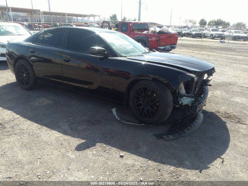 VIN 2C3CDXHG9JH179314 2018 DODGE CHARGER SXT PLUS