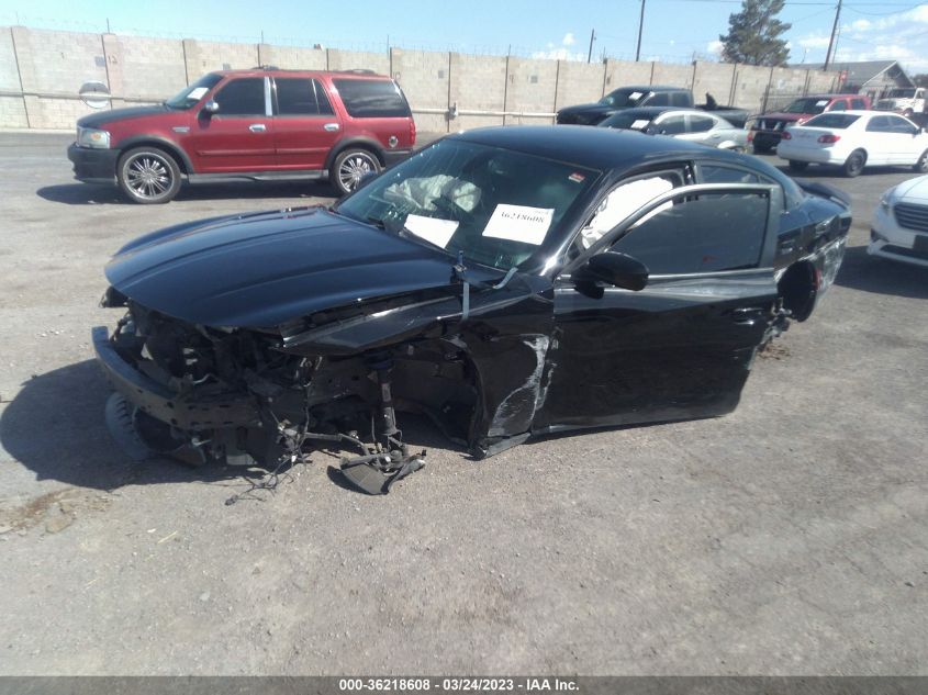 VIN 2C3CDXHG9JH179314 2018 DODGE CHARGER SXT PLUS