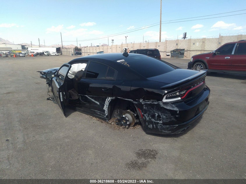 VIN 2C3CDXHG9JH179314 2018 DODGE CHARGER SXT PLUS