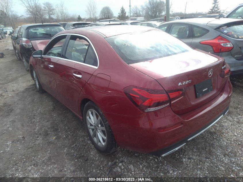 2021 MERCEDES-BENZ A-CLASS A 220 - W1K3G4FBXMJ270111