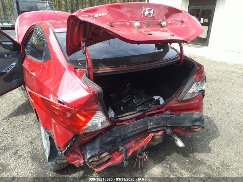 2013 HYUNDAI ACCENT GLS - KMHCT4AE3DU486660