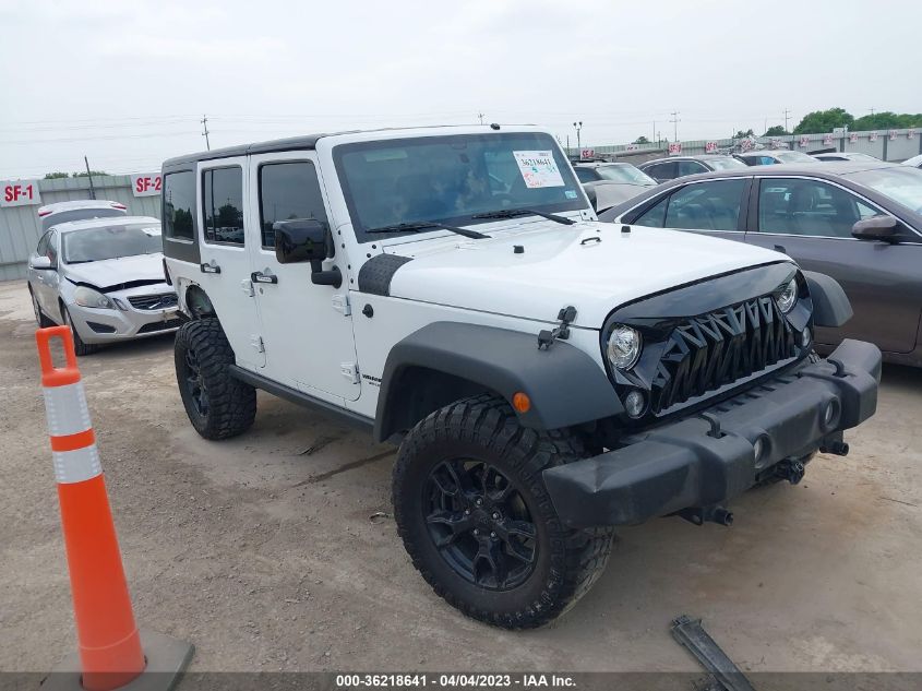 2015 JEEP WRANGLER UNLIMITED SPORT - 1C4BJWDG6FL641189