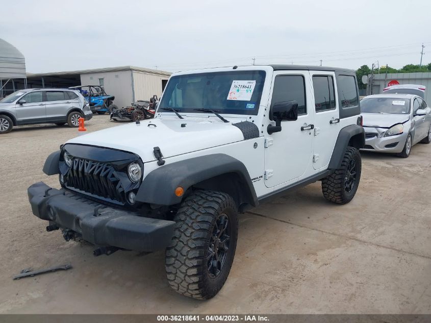 2015 JEEP WRANGLER UNLIMITED SPORT - 1C4BJWDG6FL641189