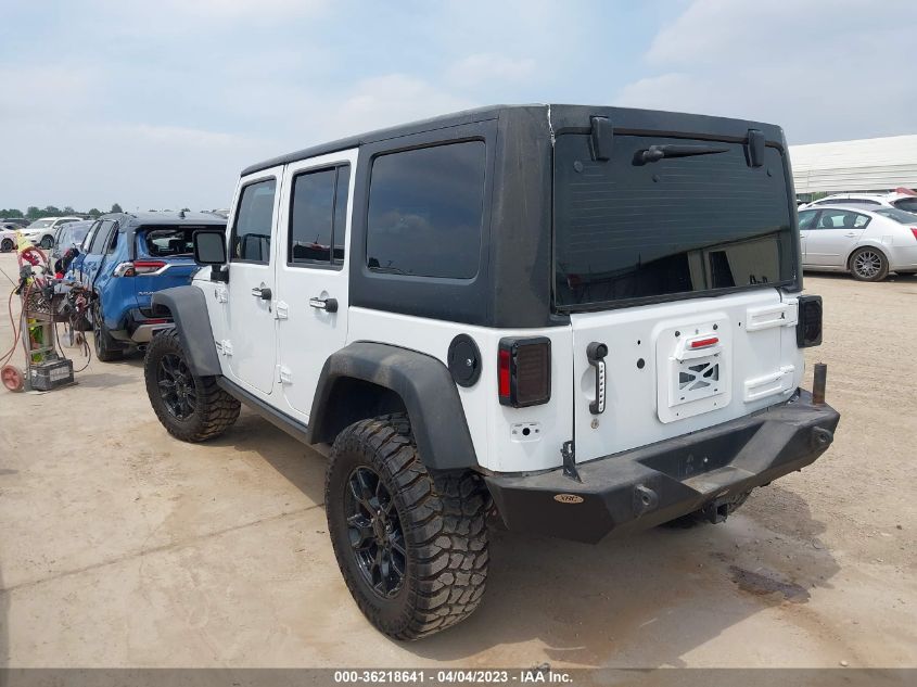 2015 JEEP WRANGLER UNLIMITED SPORT - 1C4BJWDG6FL641189