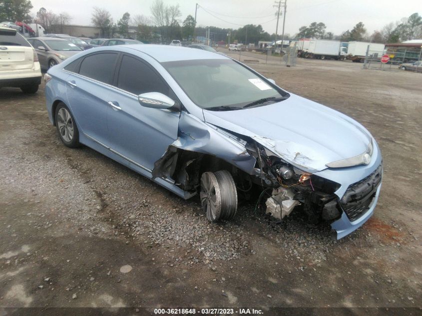 2013 HYUNDAI SONATA HYBRID LIMITED - KMHEC4A46DA080342