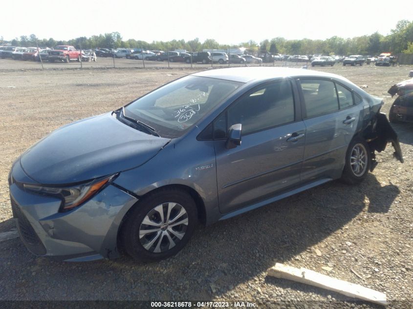 2020 TOYOTA COROLLA HYBRID LE - JTDEBRBE0LJ010166