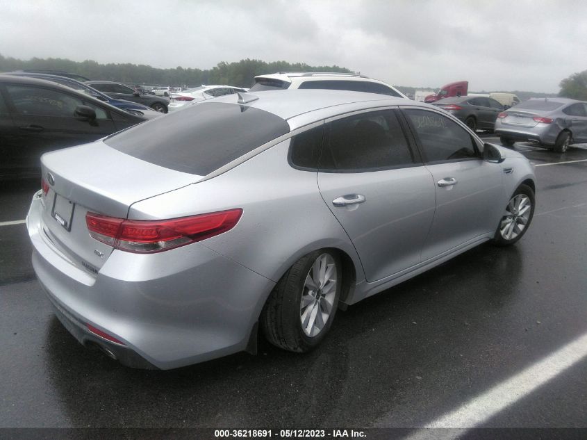 2018 KIA OPTIMA EX - 5XXGU4L34JG218281