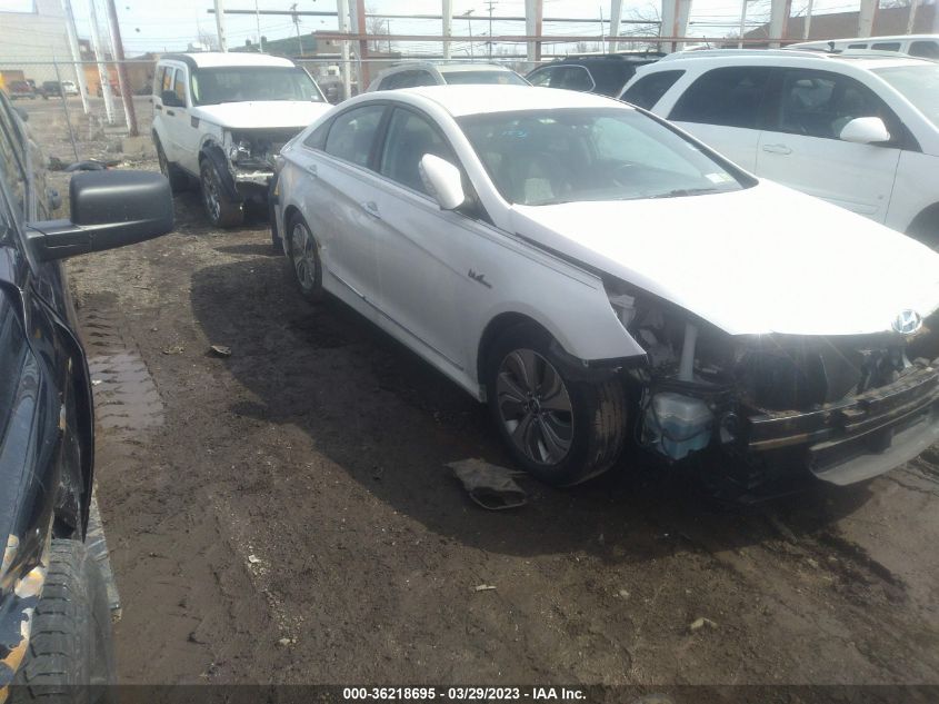 2013 HYUNDAI SONATA HYBRID LIMITED - KMHEC4A47DA101943