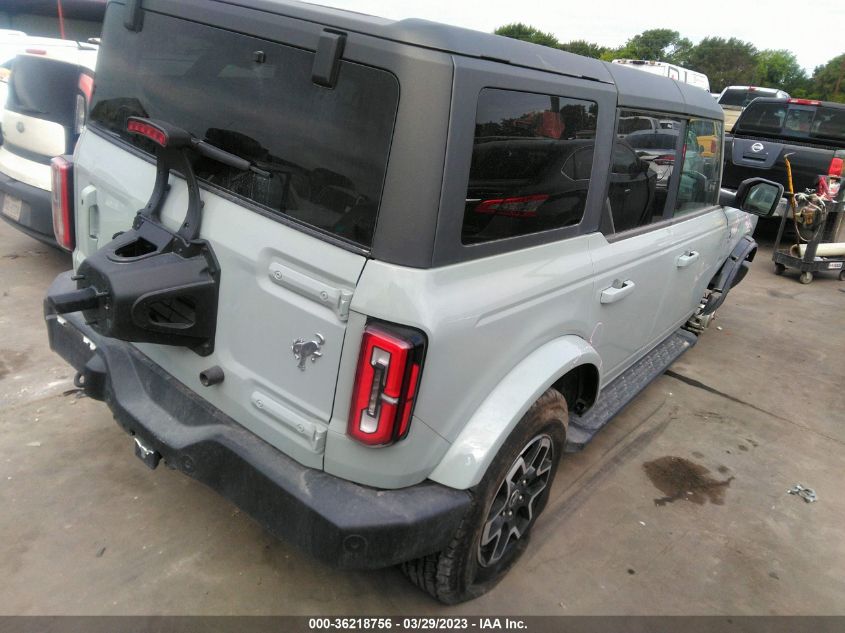 2022 FORD BRONCO BASE/BIG BEND 1FMEE5BP4NLA90799
