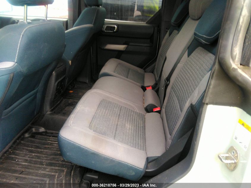 2022 FORD BRONCO BASE/BIG BEND 1FMEE5BP4NLA90799