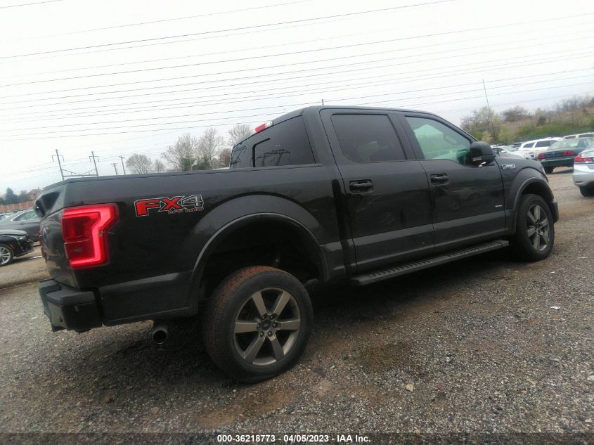 2015 FORD F-150 LARIAT - 1FTEW1EG5FFA01294